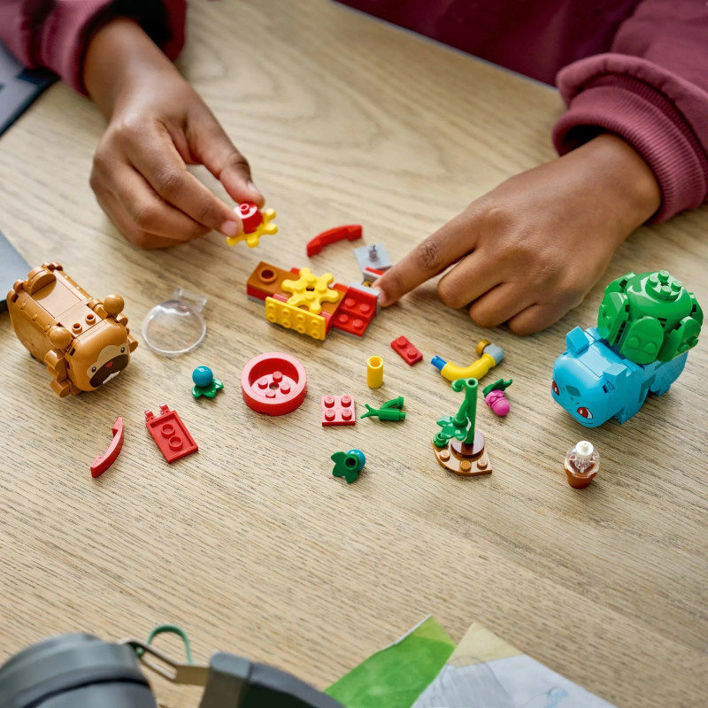 72155 LEGO Pokemon Smart Play Ягодная вечеринка с Бульбазавром и Бидуфом