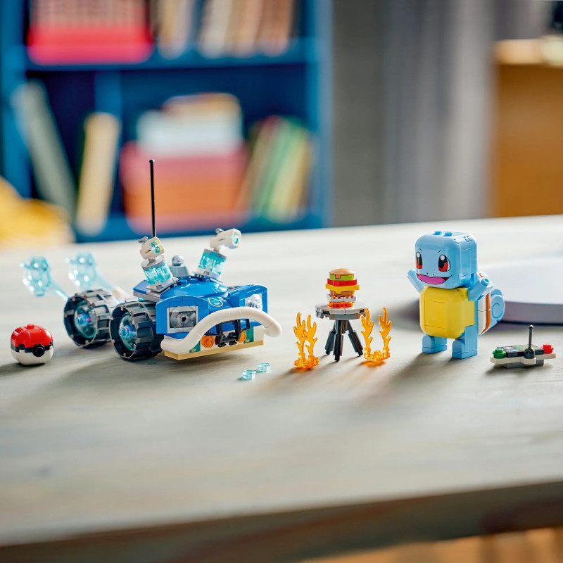 72156 LEGO Pokemon Smart Play Приключения дрессировщика в багги со Сквиртлом