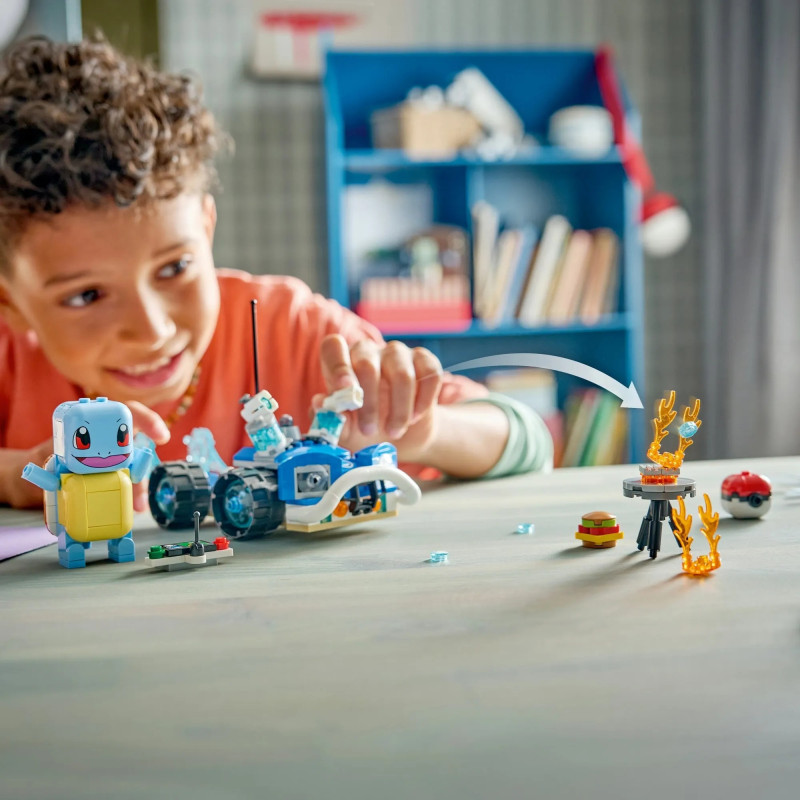 72156 LEGO Pokemon Smart Play Приключения дрессировщика в багги со Сквиртлом