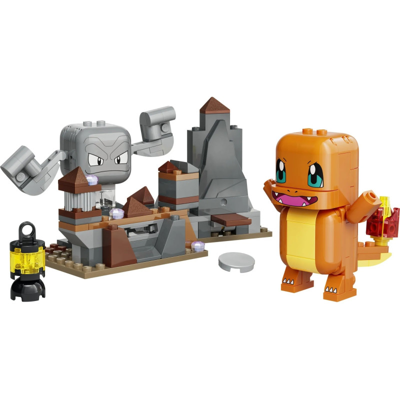 72157 LEGO Pokemon Smart Play Схватка в пещере Чармандер и Геодуд
