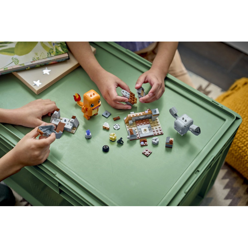 72157 LEGO Pokemon Smart Play Схватка в пещере Чармандер и Геодуд