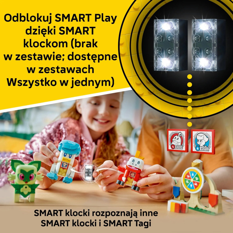 72158 LEGO Pokemon Smart Play Спригатито, Фуэкоко и Кваксли сражаются друг с другом