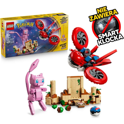 72161 LEGO Pokemon Smart Play Поиск мифического Мью с помощью дронов