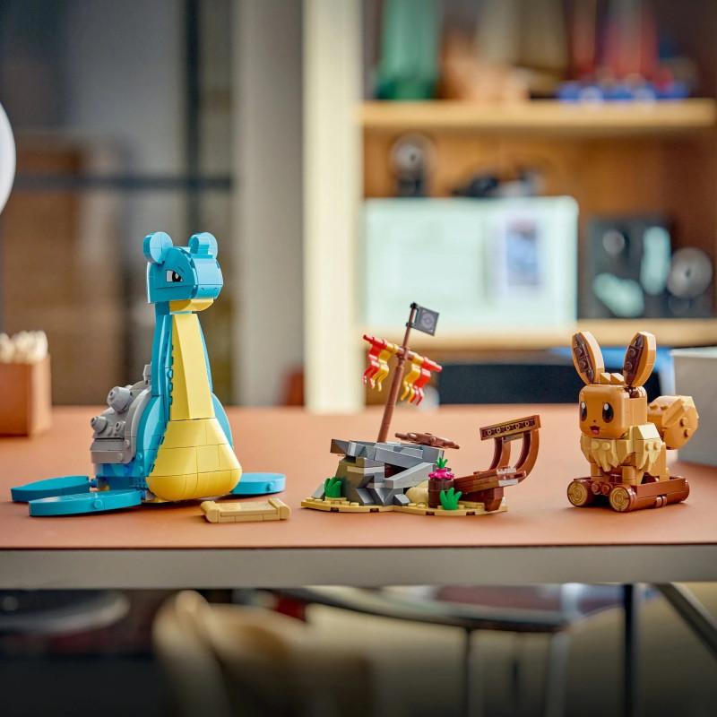 72162 LEGO Pokemon Smart Play Поиск сокровищ Иви и Лапраса