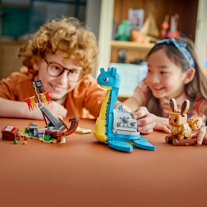 72162 LEGO Pokemon Smart Play Поиск сокровищ Иви и Лапраса