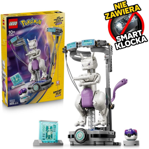 72163 LEGO Pokemon Smart Play Перерыв в лаборатории Мьюту