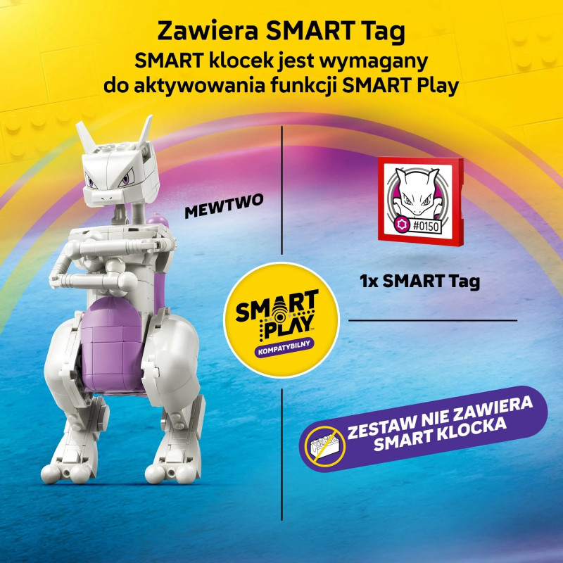 72163 LEGO Pokemon Smart Play Перерыв в лаборатории Мьюту