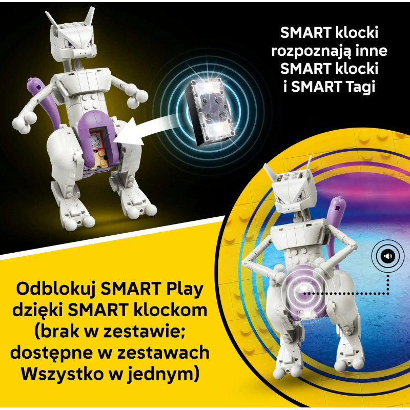 72163 LEGO Pokemon Smart Play Перерыв в лаборатории Мьюту