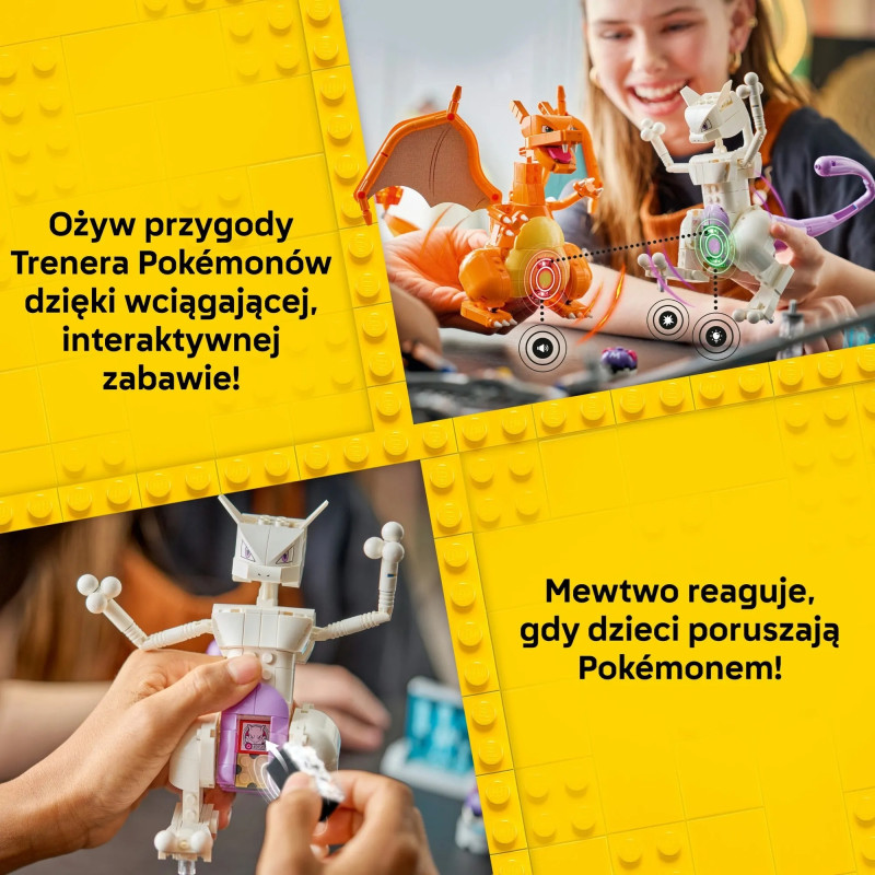 72163 LEGO Pokemon Smart Play Перерыв в лаборатории Мьюту