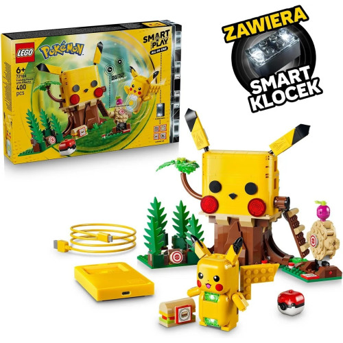 72164 LEGO Pokemon Smart Play Тренировочный домик с Пикачу