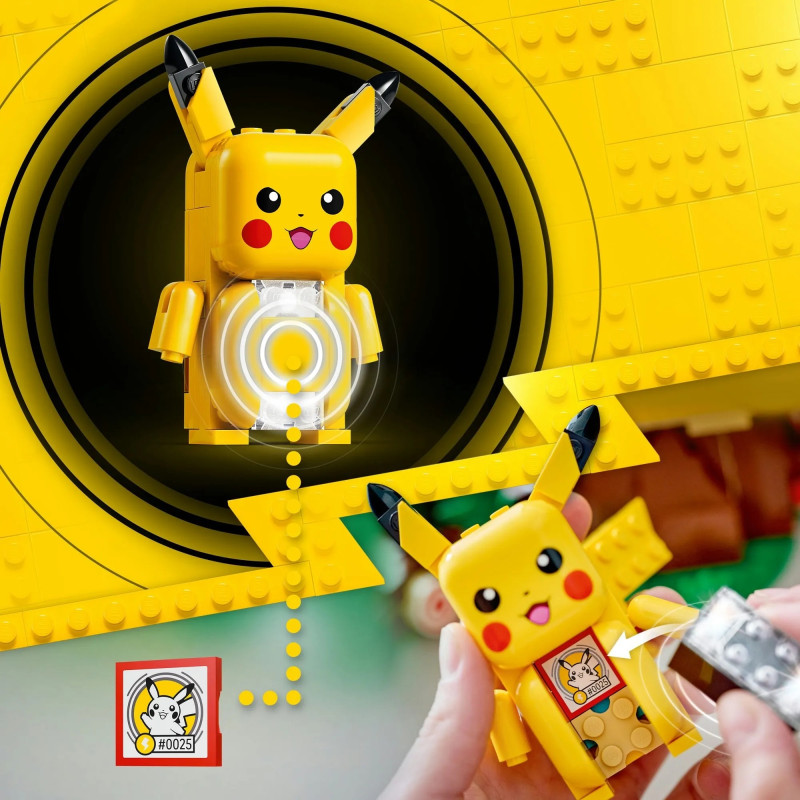 72164 LEGO Pokemon Smart Play Тренировочный домик с Пикачу