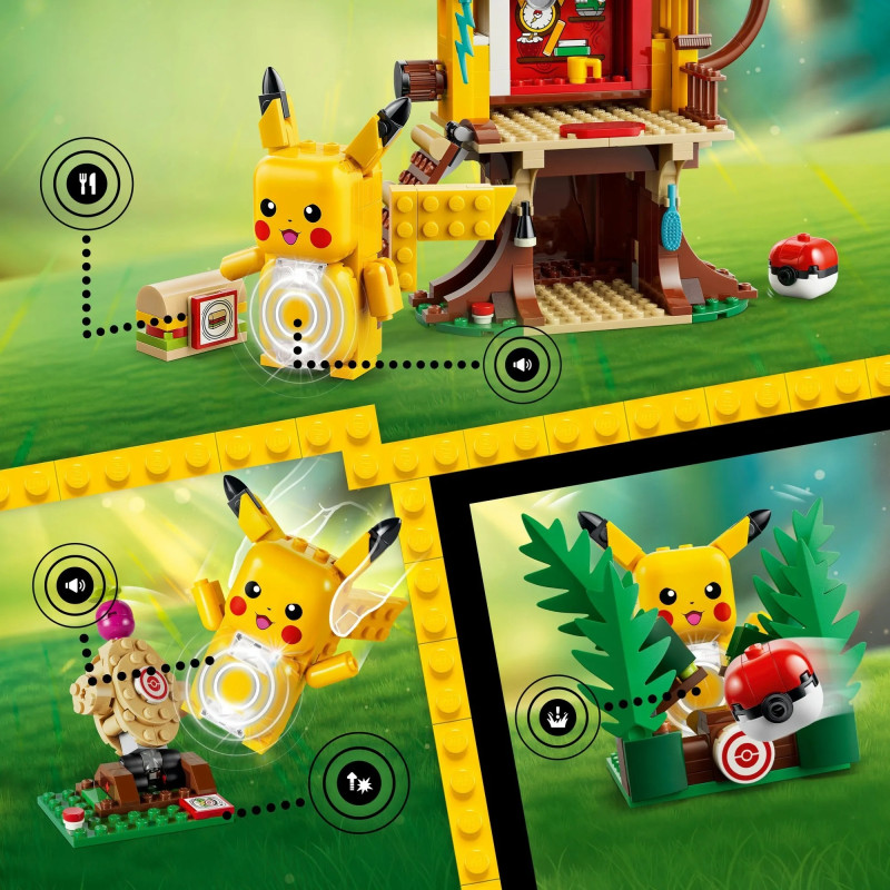 72164 LEGO Pokemon Smart Play Тренировочный домик с Пикачу