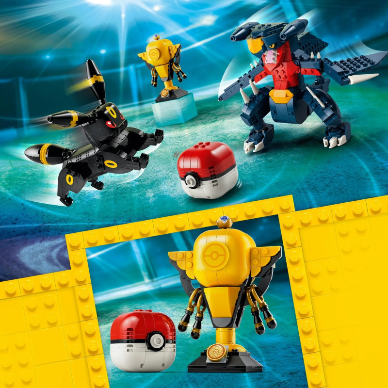 72165 LEGO Pokemon Smart Play Битва за чемпионский титул между Умбреоном и Гарчомпом