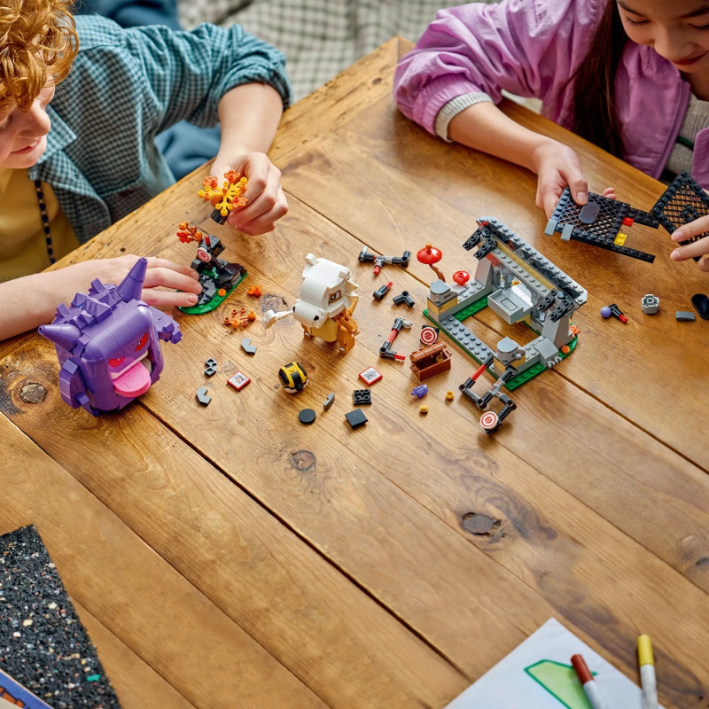 72166 LEGO Pokemon Smart Play Жуткая схватка Кубона и Генгара