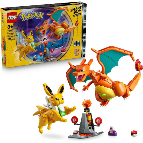 72167 LEGO Pokemon Smart Play Джолтеон против Чаризарда: Абсолютная битва