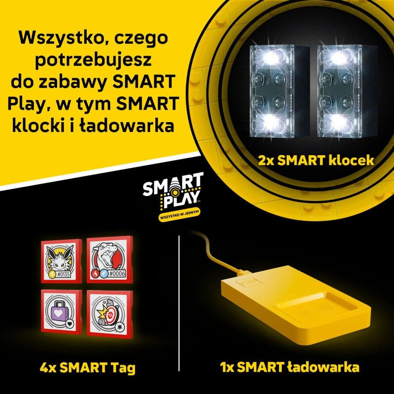 72167 LEGO Pokemon Smart Play Джолтеон против Чаризарда: Абсолютная битва