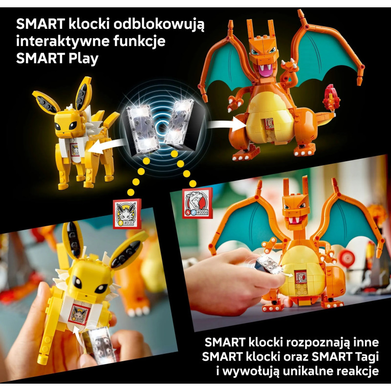 72167 LEGO Pokemon Smart Play Джолтеон против Чаризарда: Абсолютная битва