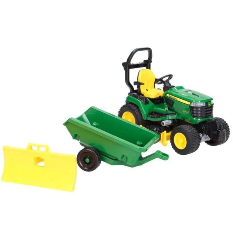 Брудер, Джон Дир, трактор с газонокосилкой и статуэткой