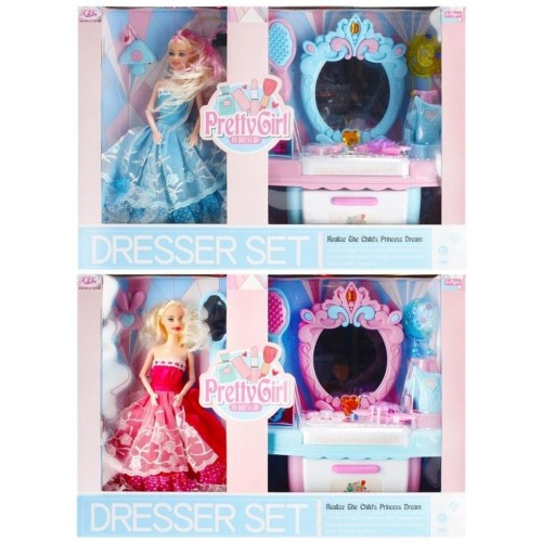 Mega Creative, туалетный столик с аксессуарами и куклой