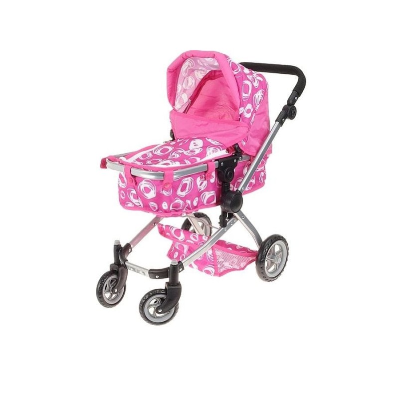 Адар, коляска глубокая для кукол, розовый