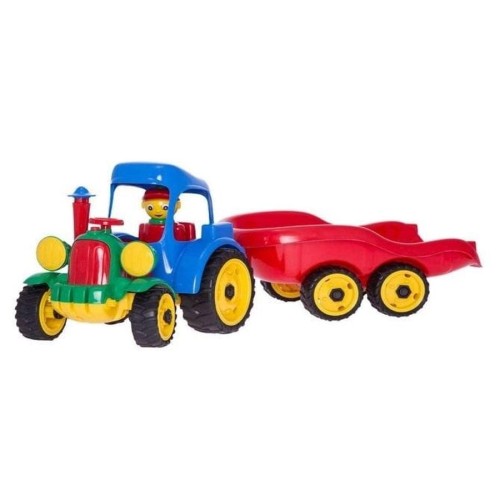 Hemar Family, трактор с прицепом, 70 см