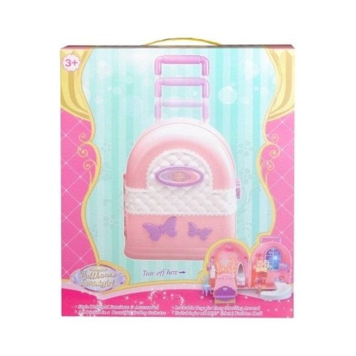 Swede, кукольная мебель в чемодане