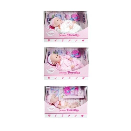 Swede, Дороти, поющая и говорящая по-польски кукла, розовая