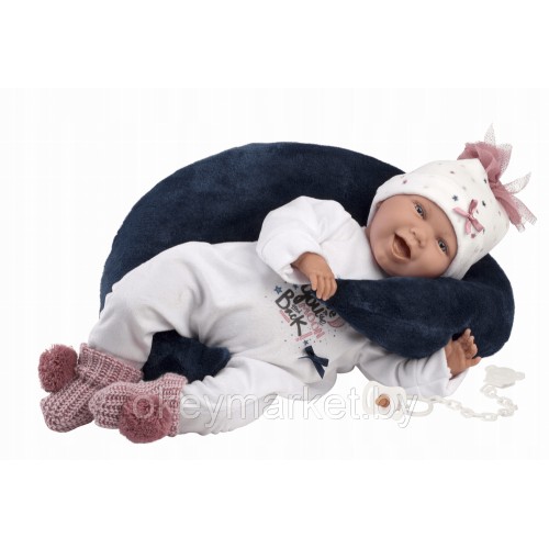 Кукла мягконабивная озвученная Llorens Mimi 42см , 74050