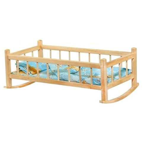 Волчок, большая Колыбель для кукол, комплект постельного белья