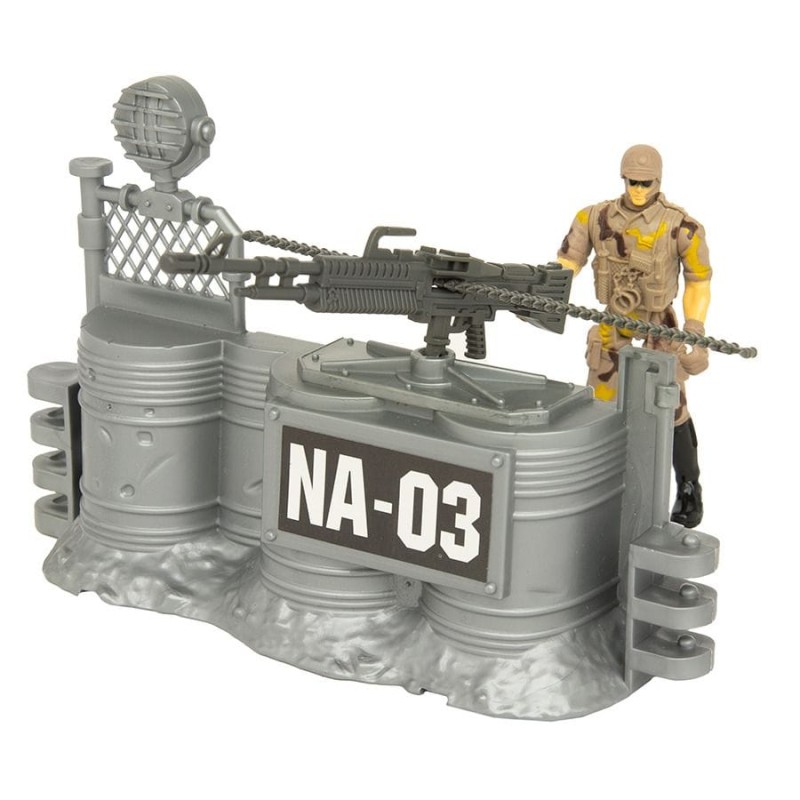 Smiki, военные, комплект с транспортными средствами и фигурками, свет и звук