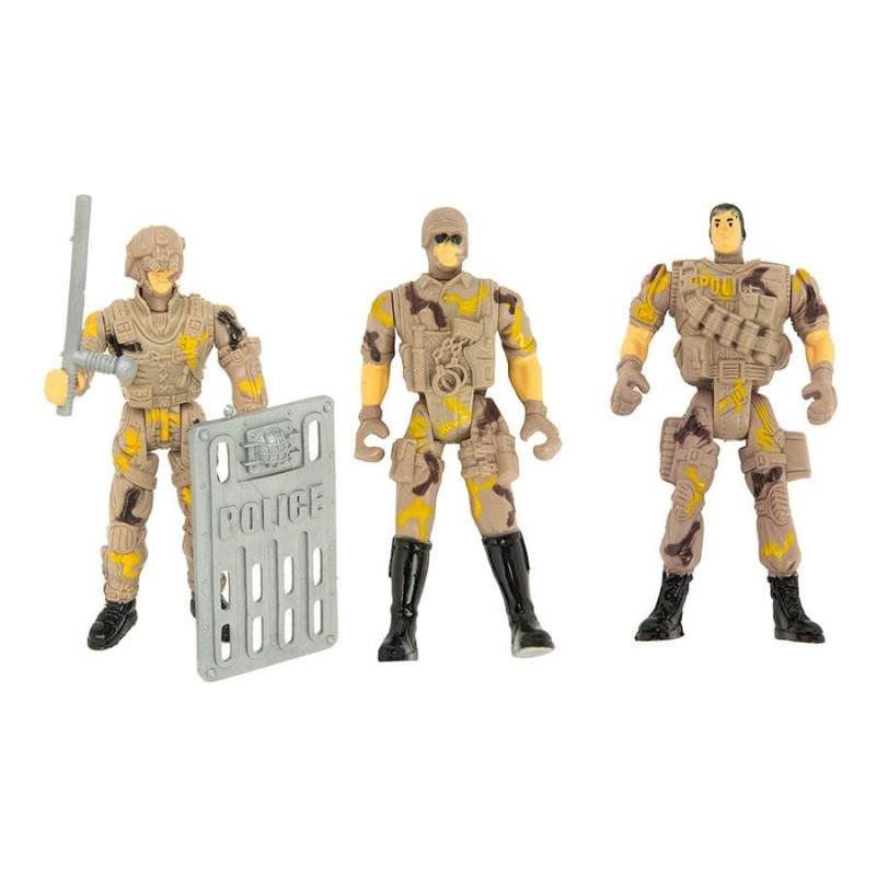 Smiki, военные, комплект с транспортными средствами и фигурками, свет и звук