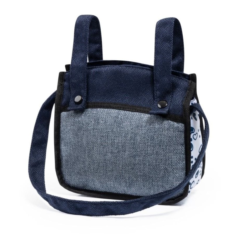 Bayer Design, Neo Vario Combi, глубокая кукольная тележка с сумкой, темно-синий