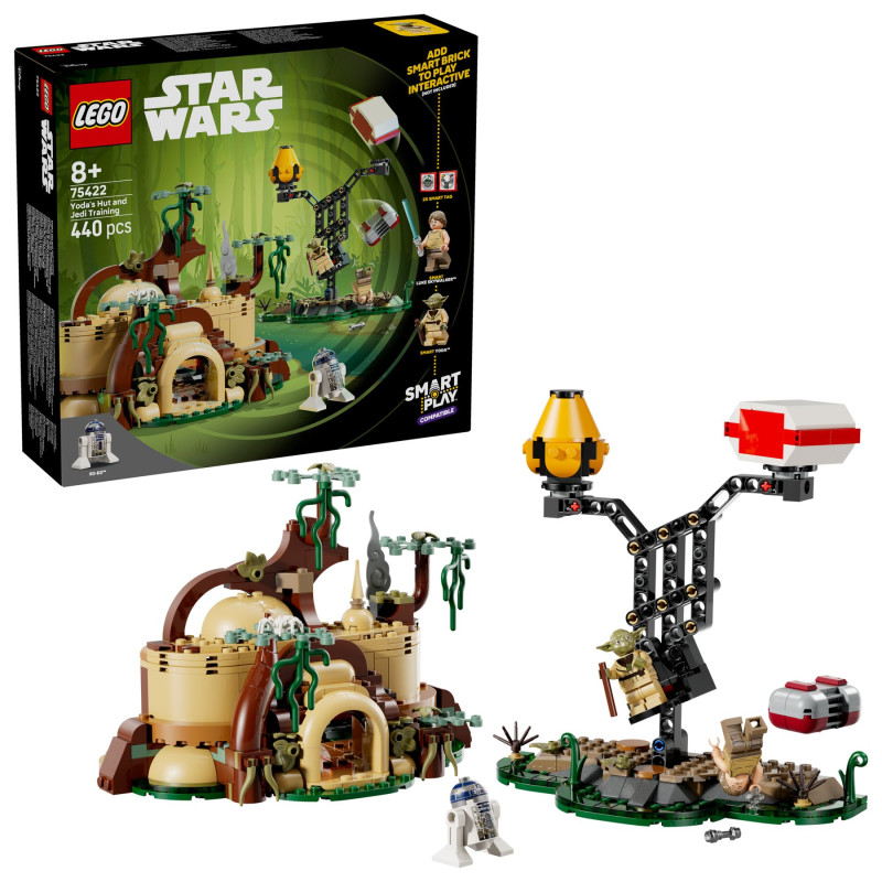 75422 LEGO Star Wars SMART Play Хижина Йоды и обучение джедаев