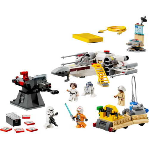 75423 LEGO Star Wars SMART Play Истребитель Red Five X-Wing Люка Скайуокера
