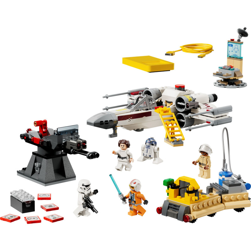 75423 LEGO Star Wars SMART Play Истребитель Red Five X-Wing Люка Скайуокера