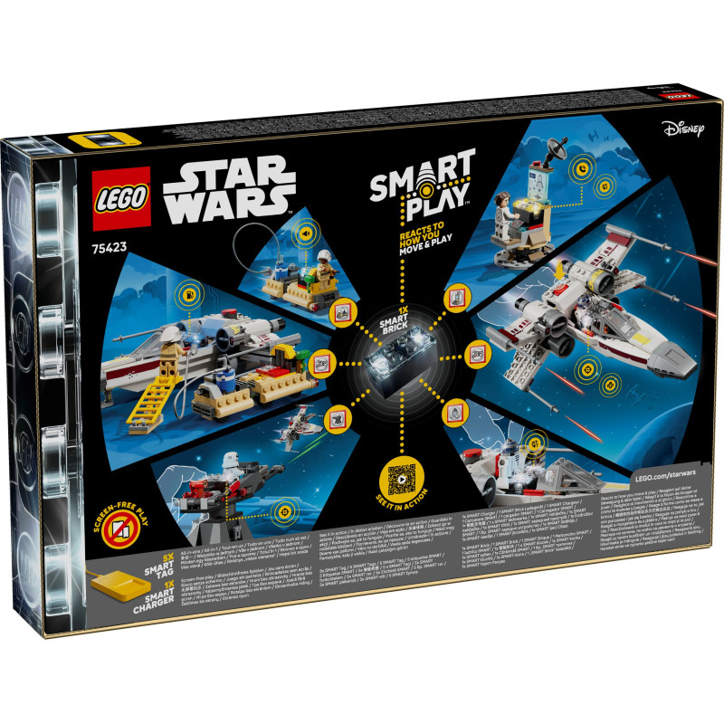 75423 LEGO Star Wars SMART Play Истребитель Red Five X-Wing Люка Скайуокера