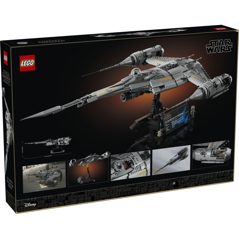 75442 LEGO Star Wars UCS Мандалорский Звёздный истребитель N-1