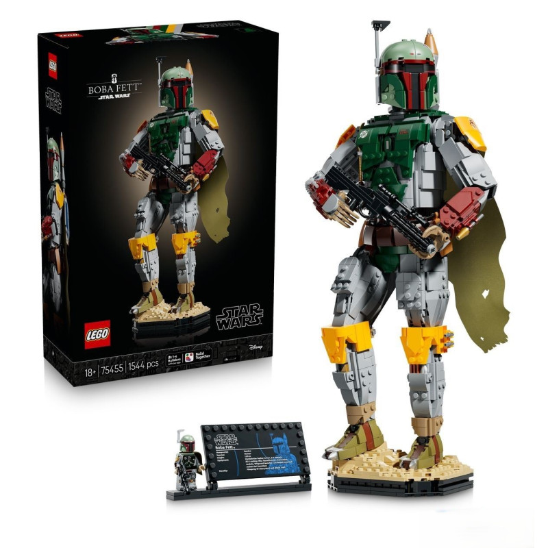 75455 LEGO Star Wars Фигурка Боба Фетт