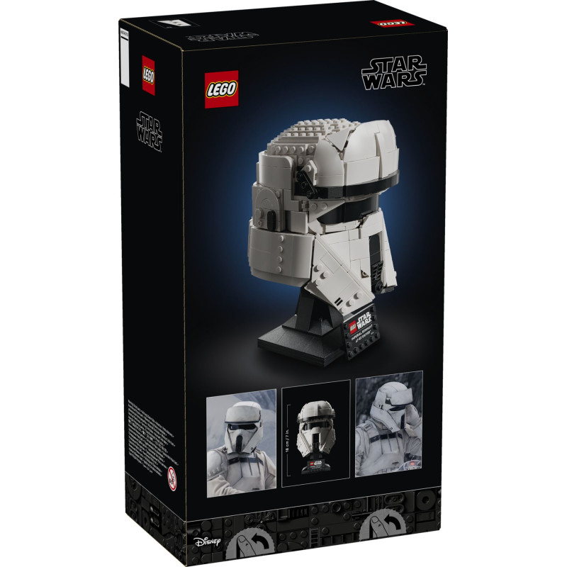 75458 LEGO Star Wars Шлем водителя AT-RT из Имперского остатка