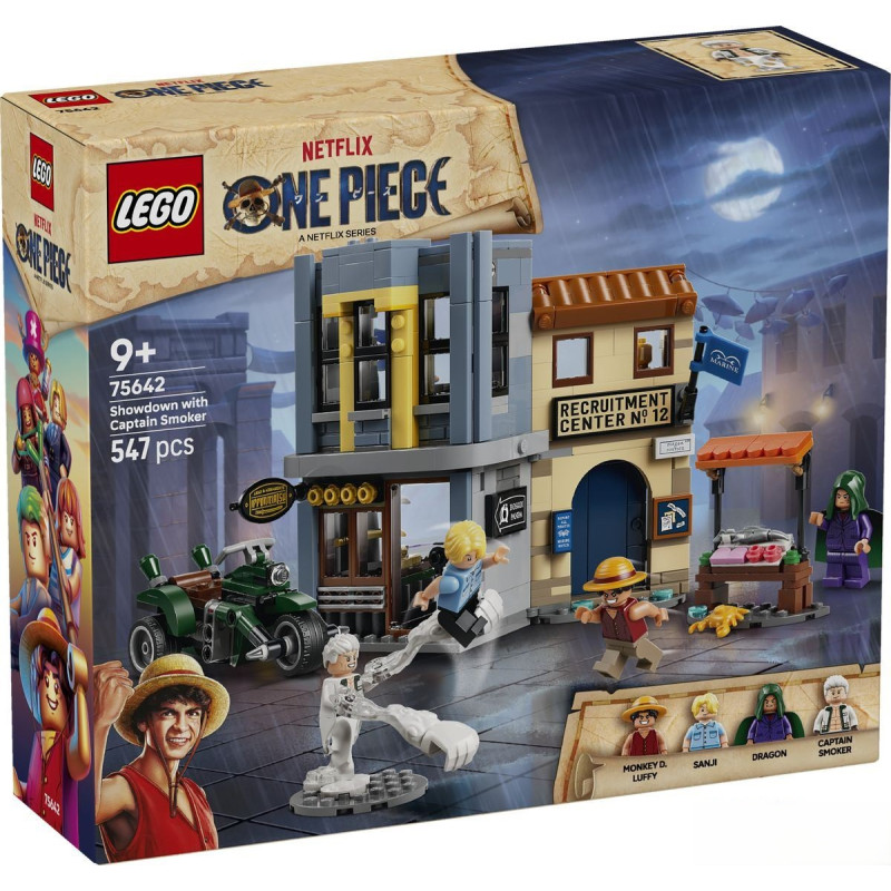 75642 LEGO One Piece Схватка с капитаном Смокером