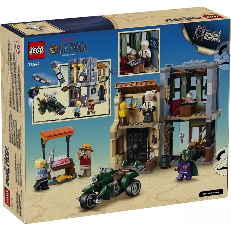 75642 LEGO One Piece Схватка с капитаном Смокером