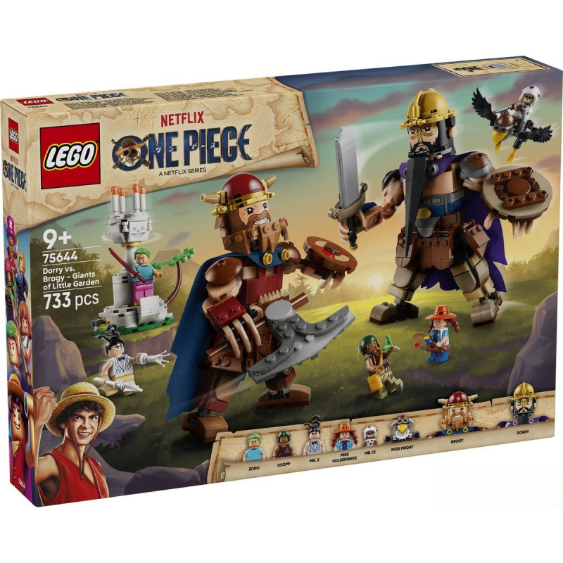 75644 LEGO One Piece Дорри против Броги — Гиганты Литл Гардена