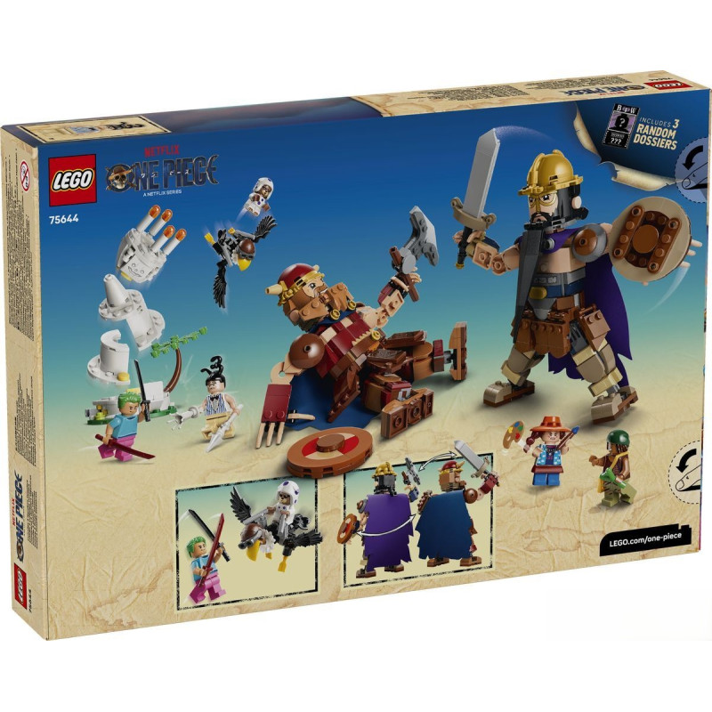 75644 LEGO One Piece Дорри против Броги — Гиганты Литл Гардена