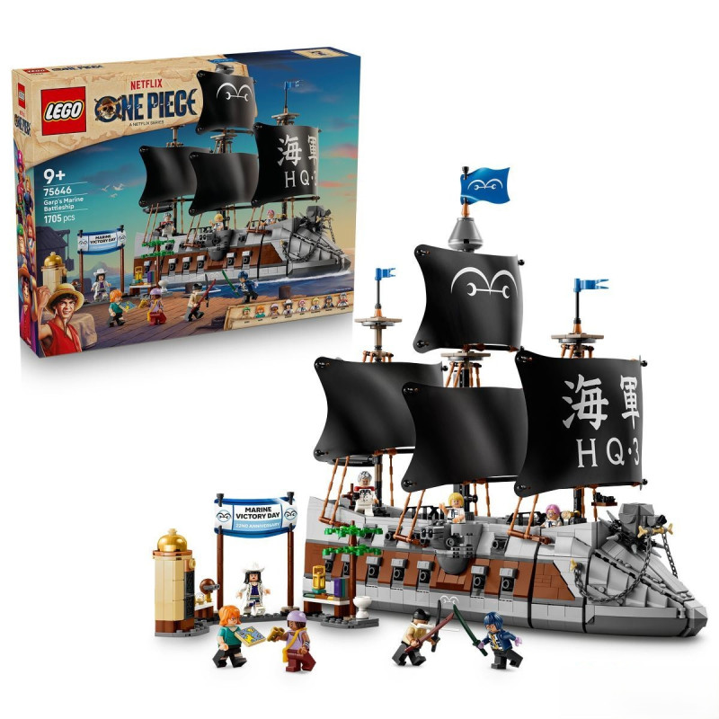 75646 LEGO One Piece Морской линкор Гарпа