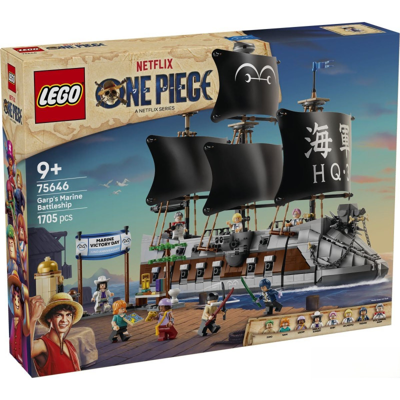 75646 LEGO One Piece Морской линкор Гарпа