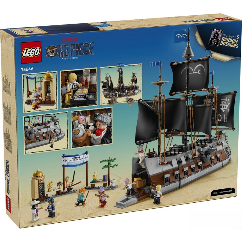 75646 LEGO One Piece Морской линкор Гарпа
