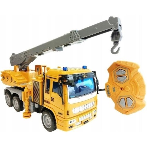 Rastar, кран, автомобиль с дистанционным управлением, со светом и звуком