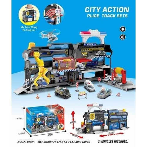 Maxik, парковка с транспортными средствами и принадлежностями