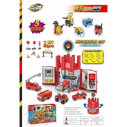 Maxik, парковка с принадлежностями