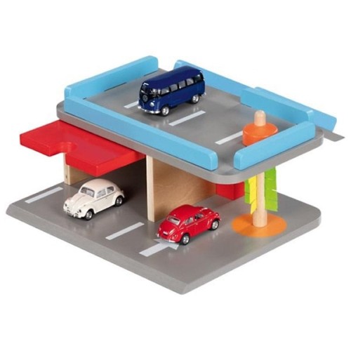 Goki, компактная парковка для автомобилей, деревянная